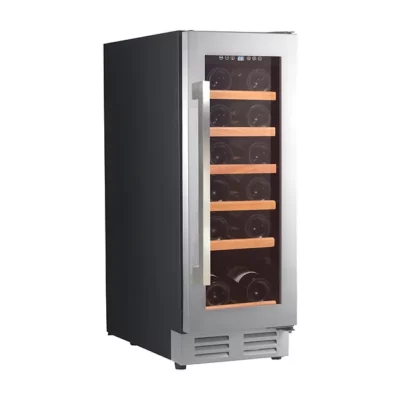 La Sommeliere LSBU18X2 Under Counter Wine Cellar Black 21 Bottles