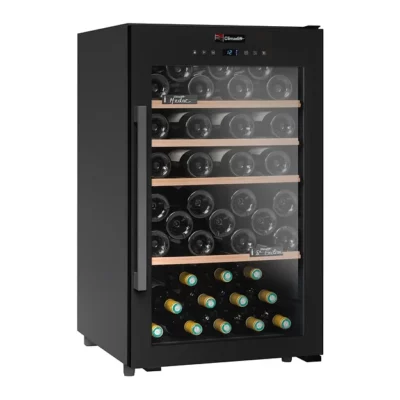 Climadiff CS63B1 Single Wine Cellar Black 63 Bottles