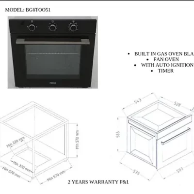 FIESTA GAS OVEN